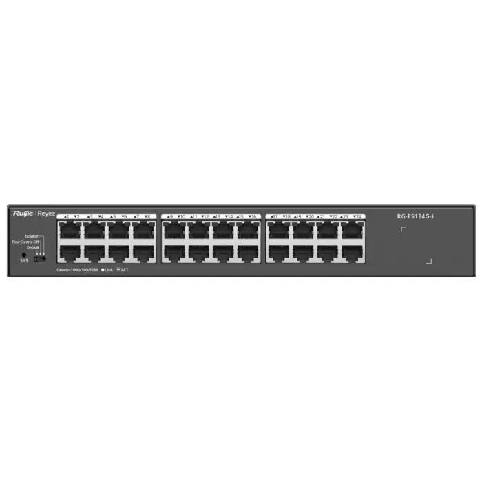Комутатор мережевий Ruijie Networks RG-ES124G-L зображення 2
