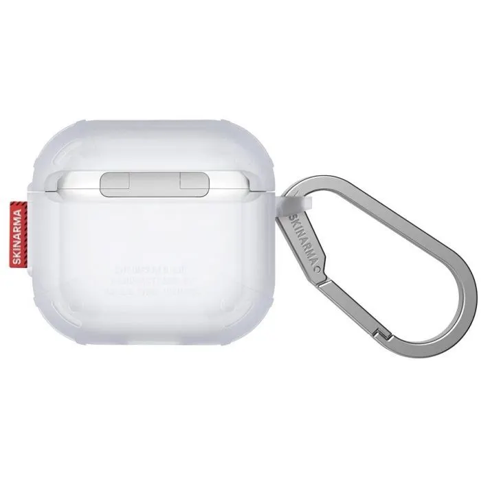 Чохол для навушників Skinarma Чохол Skinarma Mecha CE для AirPods 4 frost SK-AP4MECCE-FRT 8886461247251 (8886461247251) зображення 2