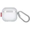 Чохол для навушників Skinarma Чохол Skinarma Mecha CE для AirPods 4 frost SK-AP4MECCE-FRT 8886461247251 (8886461247251) зображення 2