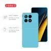 Чохол до мобільного телефона Intaleo Silicone Poco X6 Pro Light Blue (1283126600470) зображення 3