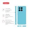 Чохол до мобільного телефона Intaleo Silicone Poco X6 Pro Light Blue (1283126600470) зображення 4