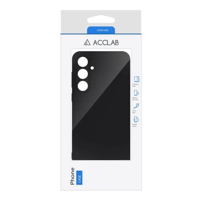 Чохол до мобільного телефона ACCLAB SoftShell Samsung Galaxy A35 Black (1283126592133) зображення 2
