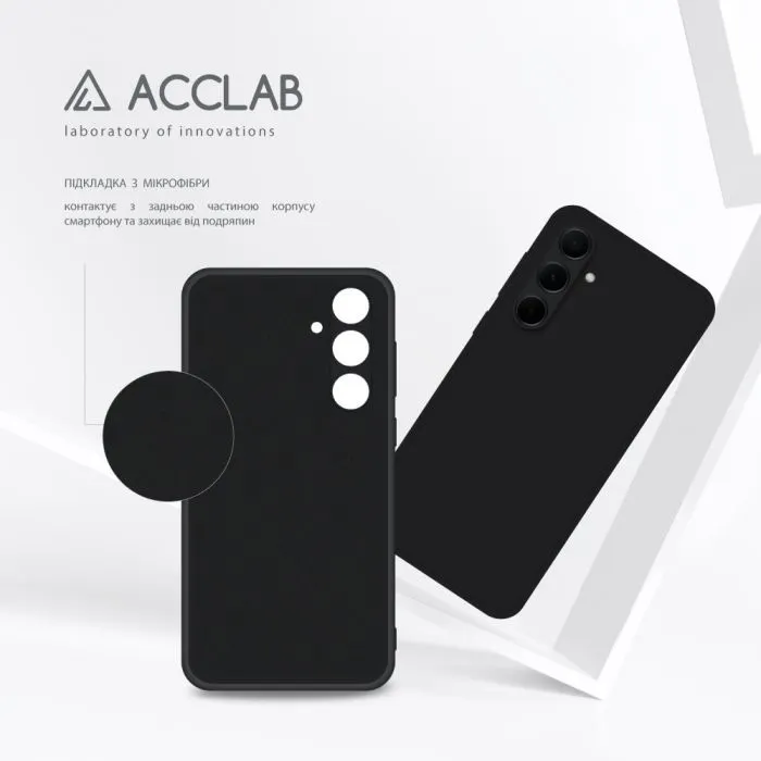 Чохол до мобільного телефона ACCLAB SoftShell Samsung Galaxy A35 Black (1283126592133) зображення 5
