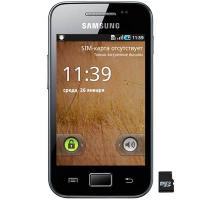 Мобильный телефон Samsung GT-S5830i (Galaxy Ace) Modern Black (GT-S5830XKISEK)
