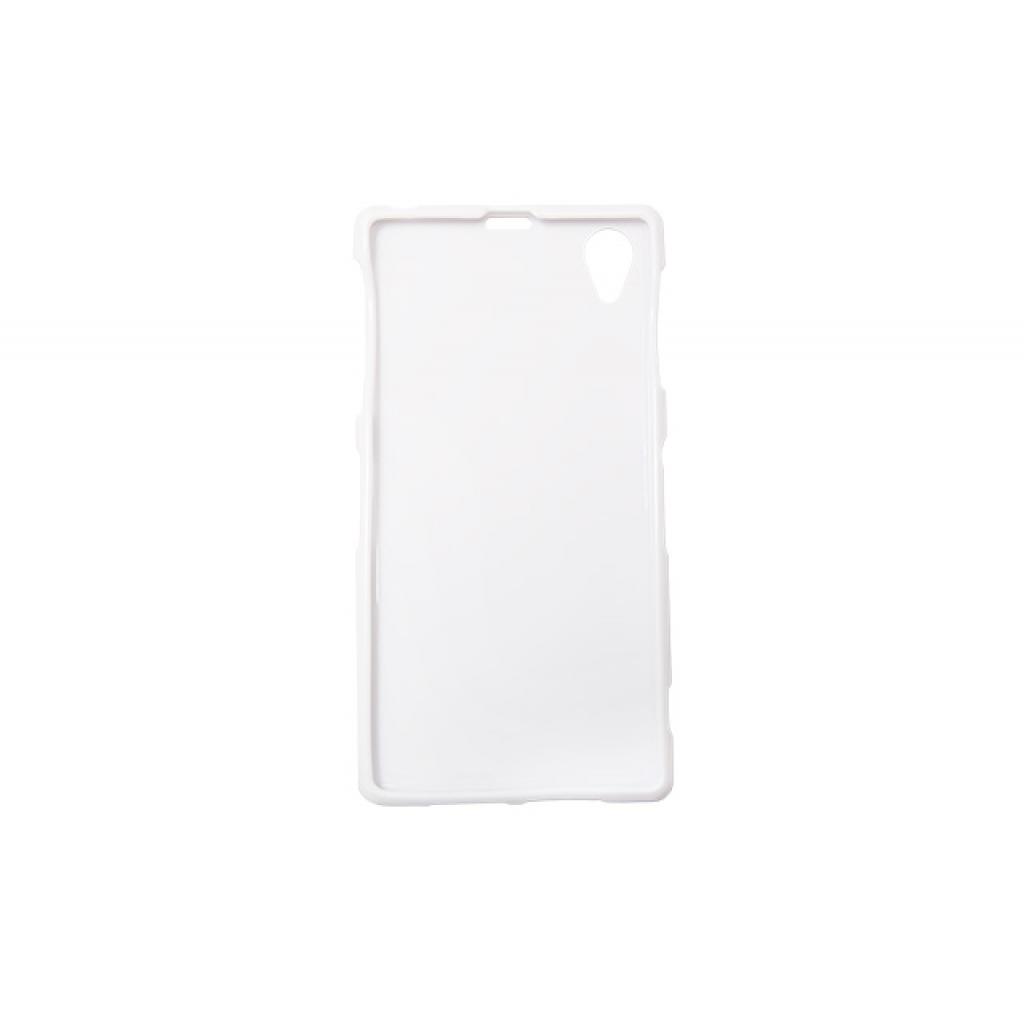 Чохол до мобільного телефона Drobak для Sony C6902 Xperia Z1 /Elastic PU/White (212283)