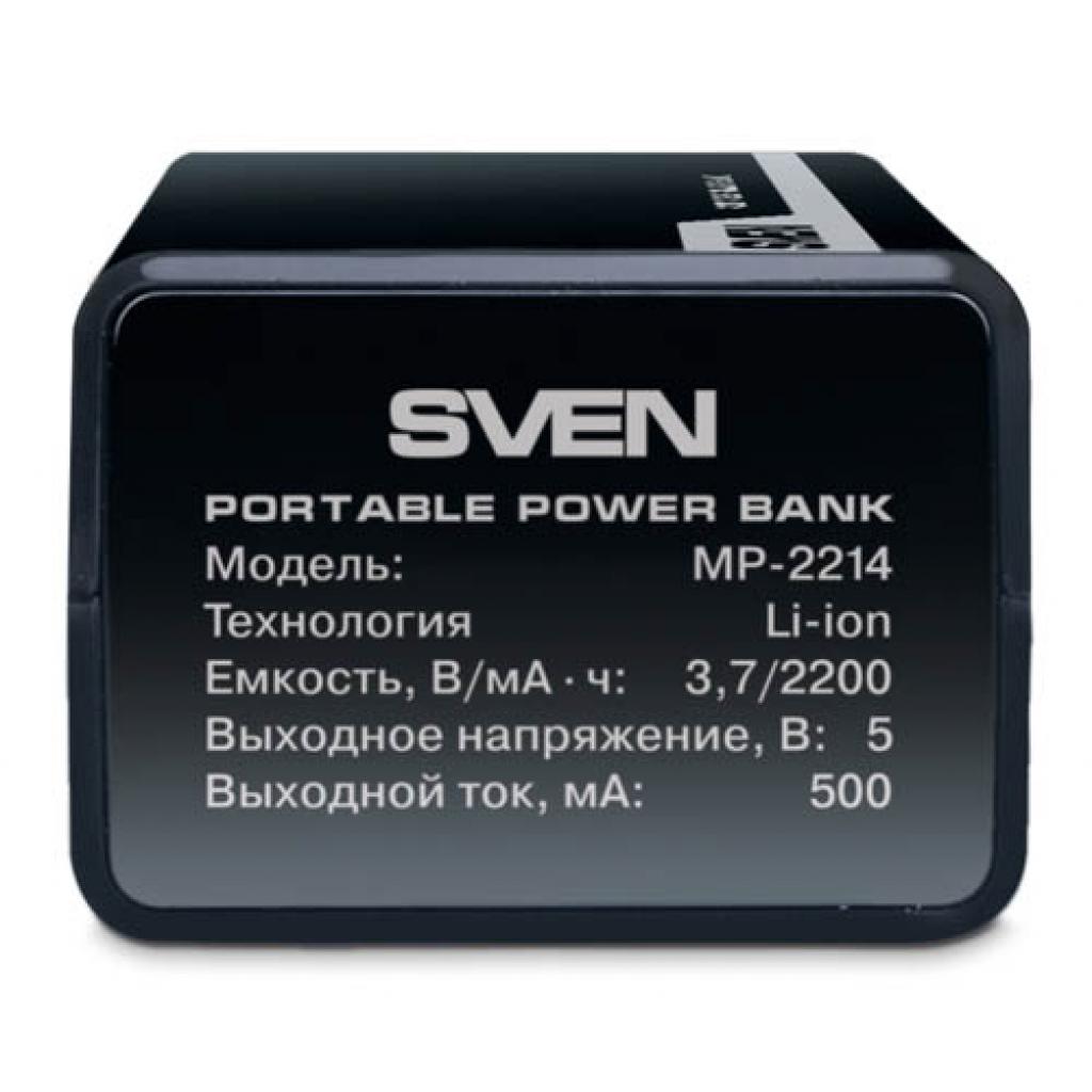 Батарея универсальная Sven 2200 mAh (MP-2214) изображение 3