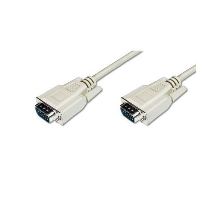 Кабель мультимедийный VGA 1.8m Digitus (AK-310100-018-E)