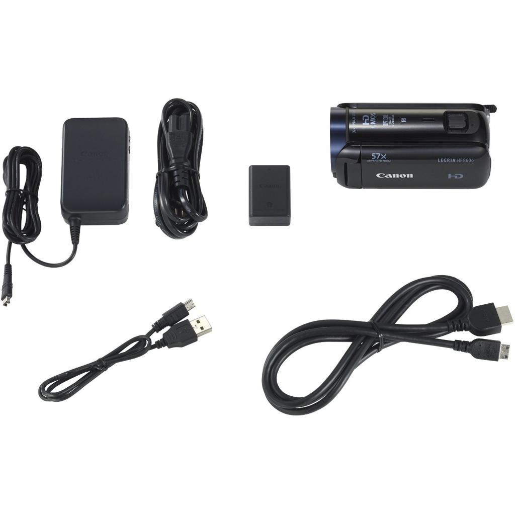 Цифровая видеокамера Canon Legria HF R606 black (0280C003) изображение 6