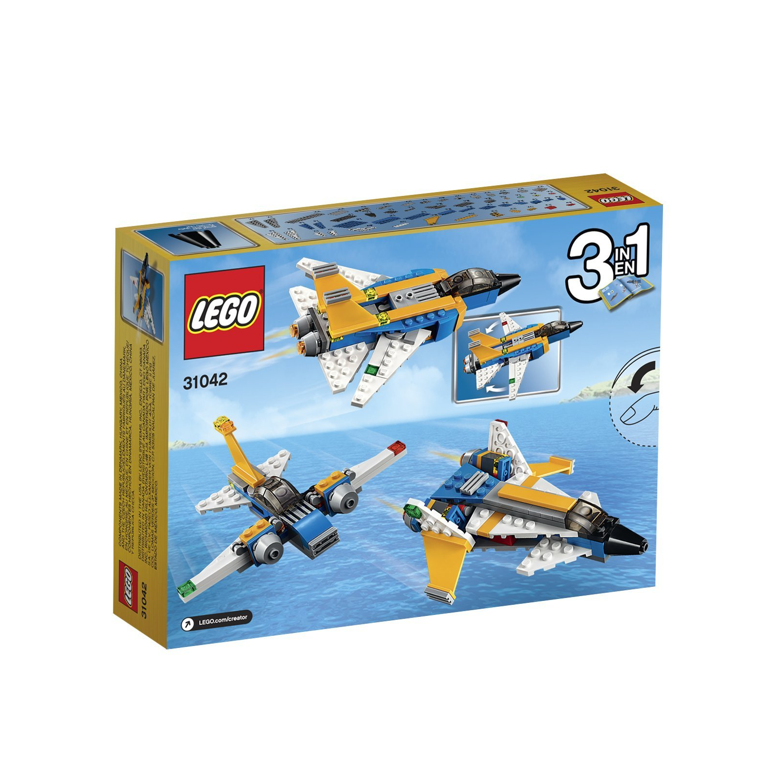 Конструктор LEGO Creator Реактивный самолет (31042) изображение 8