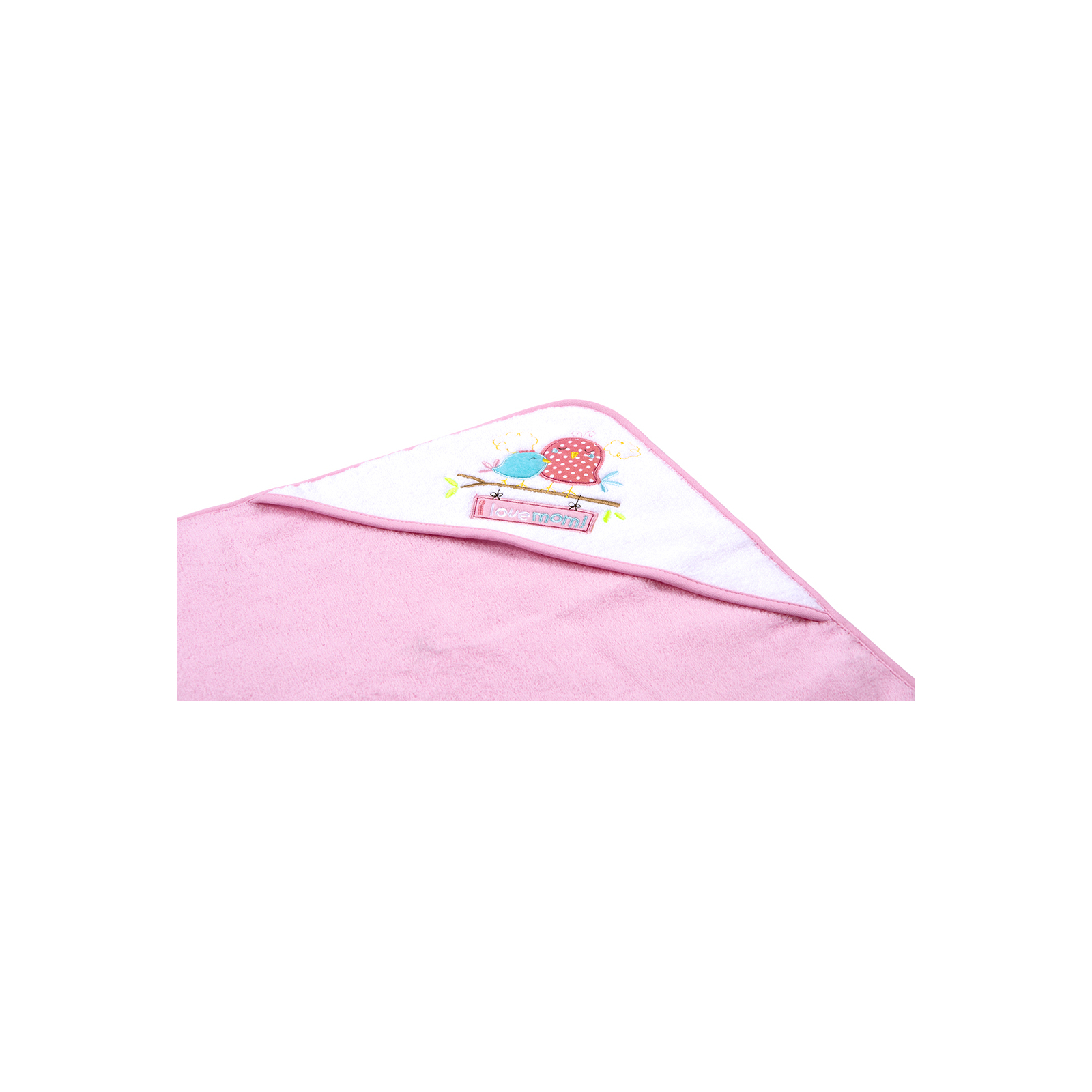 Полотенце для купания Luvable Friends с капюшоном для девочек (94911) изображение 2