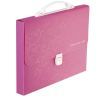 Папка - портфель Buromax A4/35мм, BAROCCO, pink (BM.3719-10)