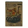Блокнот Buromax spiral top, А5, 80sheets, KRAFT, white, perforation,assorted (BM.2473) изображение 4