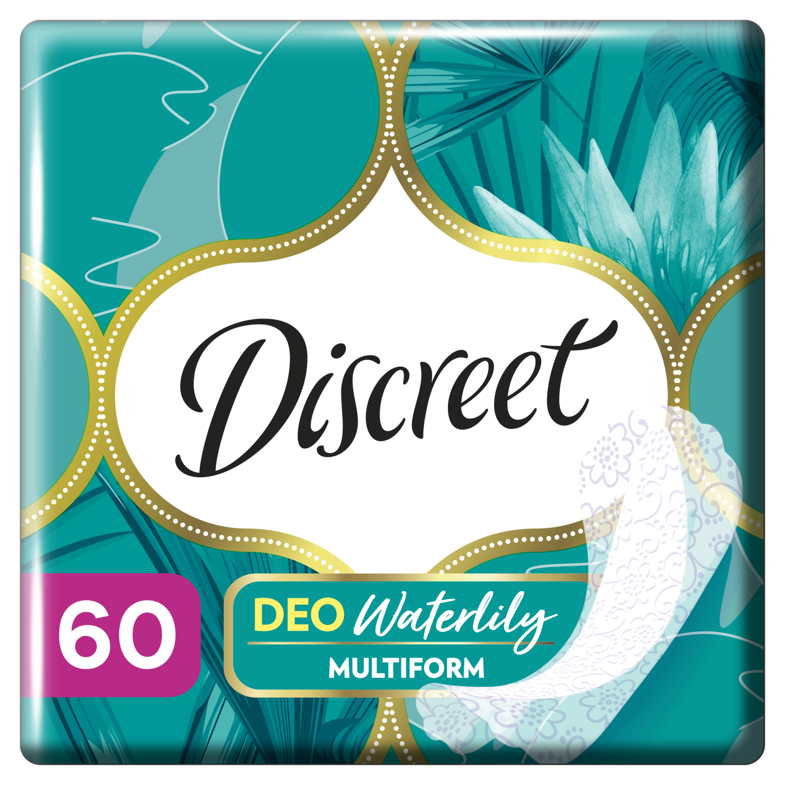 Ежедневные прокладки Discreet Deo Waterlily 120 шт. (8700216234245)