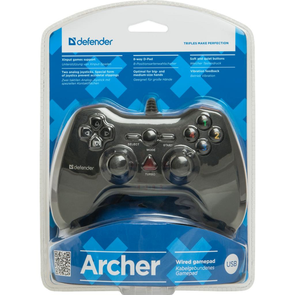 Геймпад Defender Archer USB (64248) зображення 3