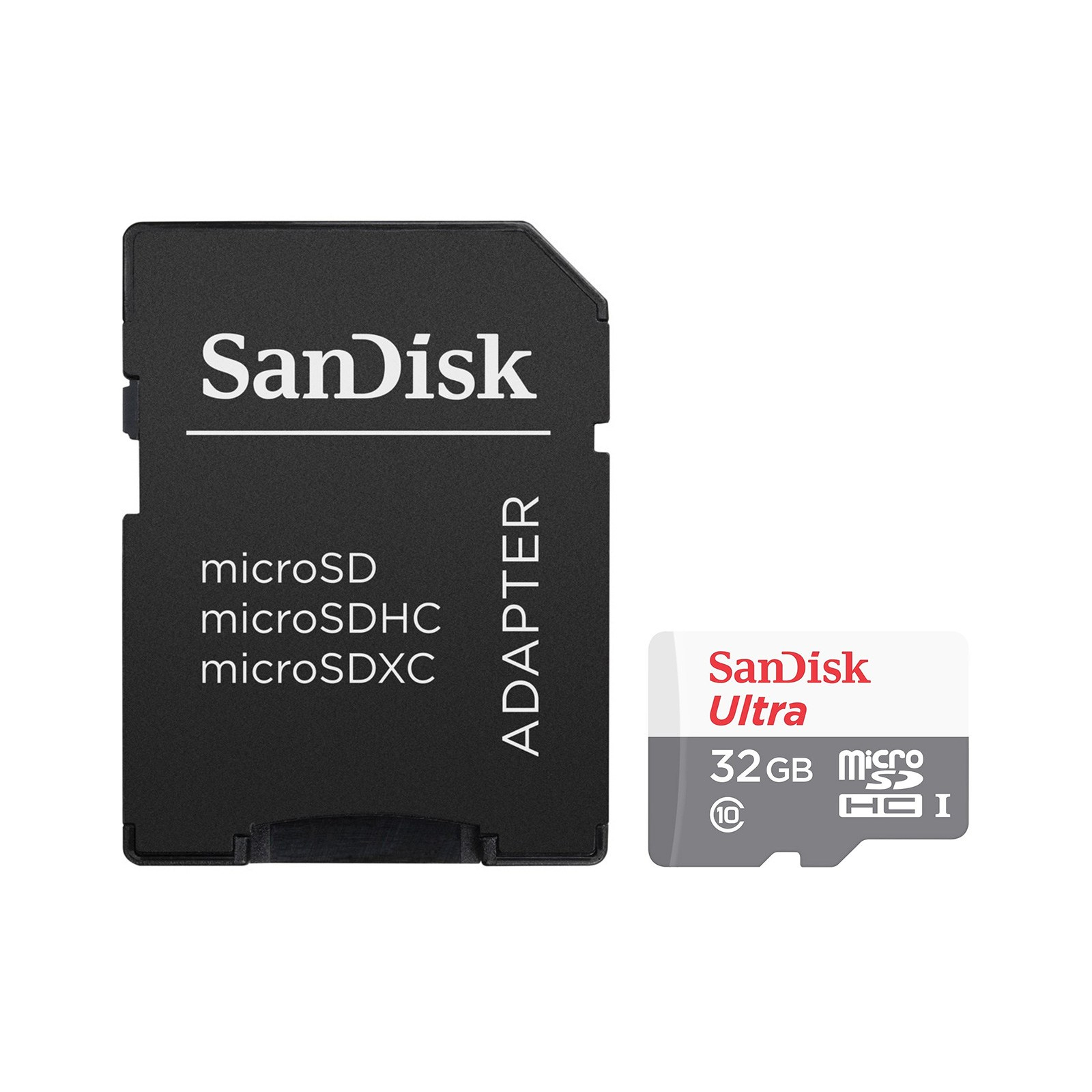 Карта памяти SanDisk 32GB microSD class 10 UHS-I Ultra (SDSQUNB-032G-GN3MA)