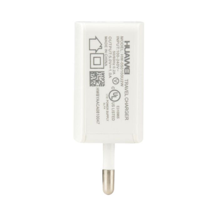 Зарядное устройство Huawei 1*USB 1А + cable MicroUSB White (54654) изображение 3