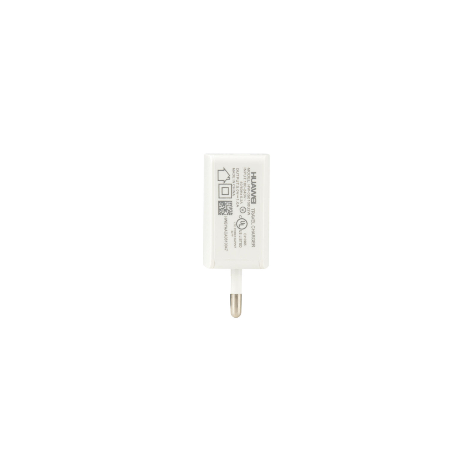 Зарядное устройство Huawei 1*USB 1А + cable MicroUSB White (54654) изображение 3