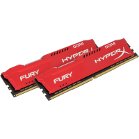 Модуль памяти для компьютера DDR4 16GB (2x8GB) 2133 MHz HyperX FURY Red Kingston Fury (ex.HyperX) (HX421C14FR2K2/16) изображение 2