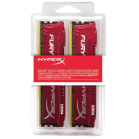 Модуль памяти для компьютера DDR4 16GB (2x8GB) 2133 MHz HyperX FURY Red Kingston Fury (ex.HyperX) (HX421C14FR2K2/16) изображение 3
