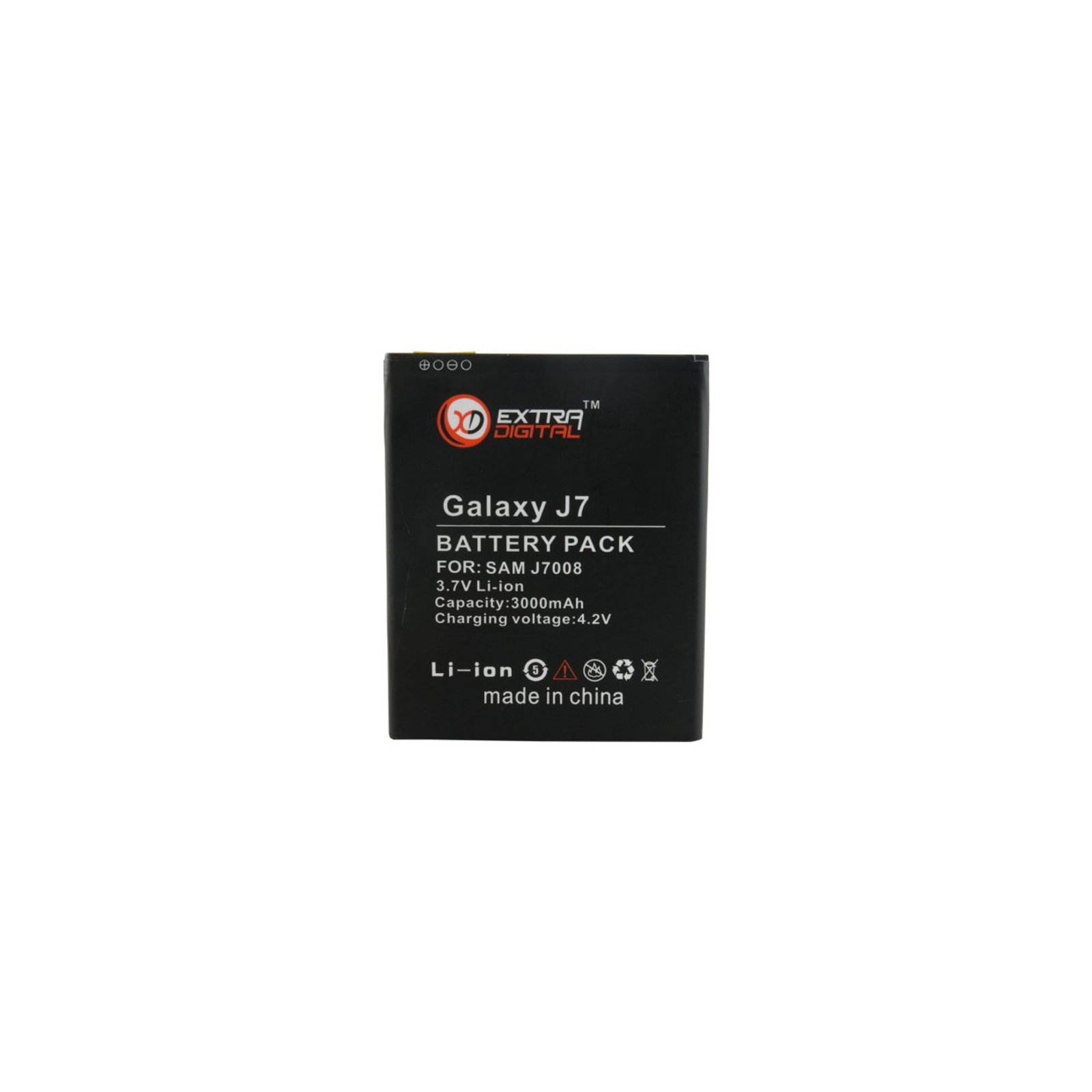 Аккумуляторная батарея Extradigital Samsung Galaxy J7 J700H (3000mAh) (BMS6407)