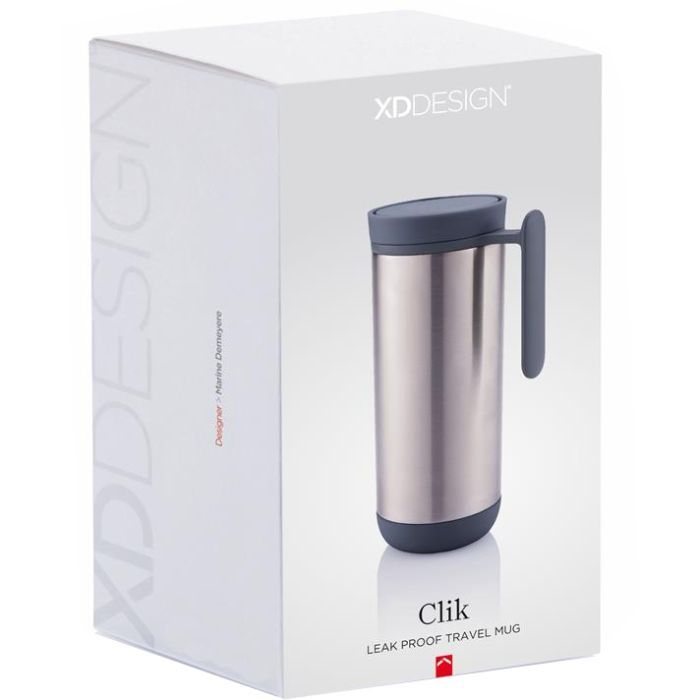 Термокружка Loоoqs 360 225мл серая (P432.072) зображення 4