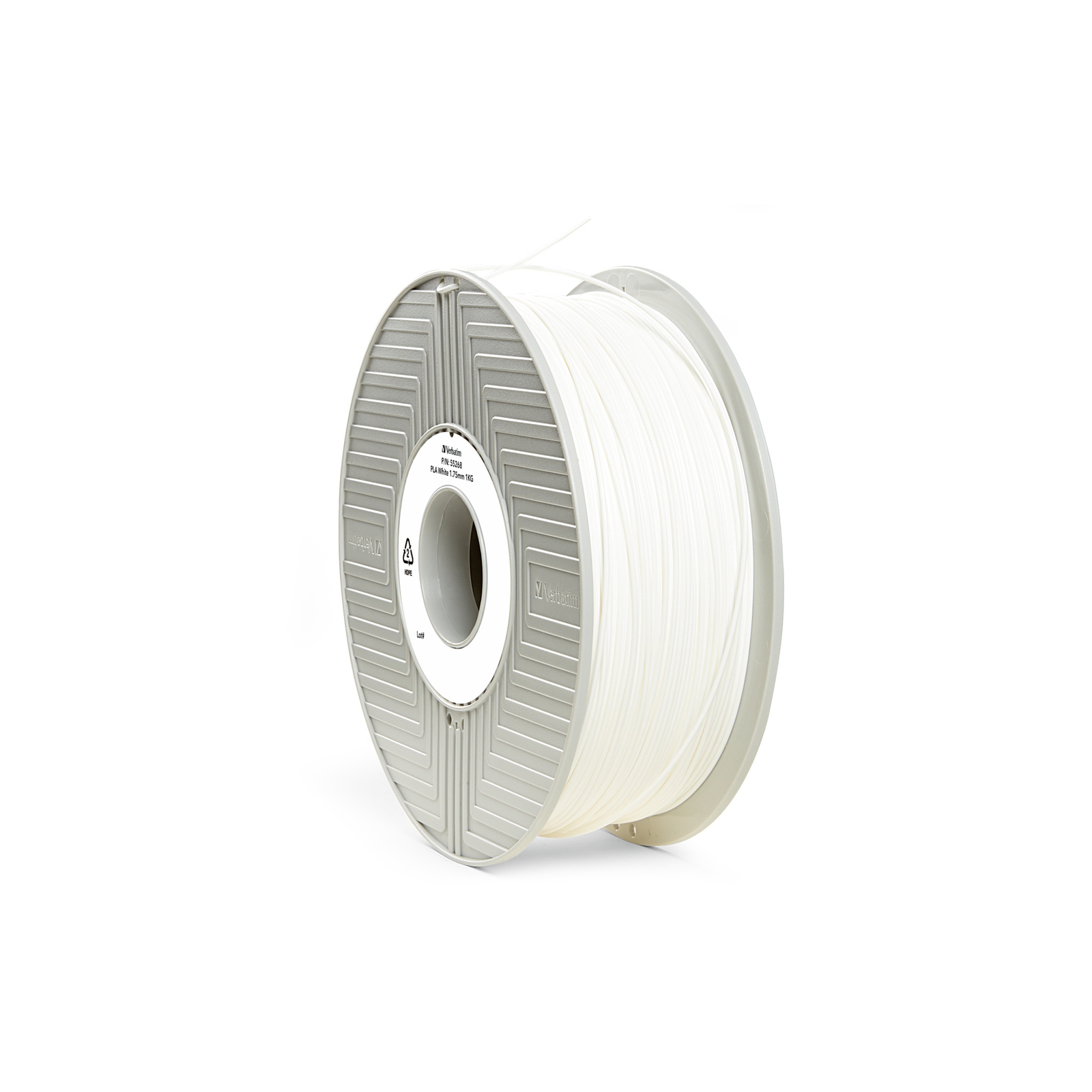 Пластик для 3D-принтера Verbatim PLA 1.75 mm WHITE 1kg (55268)