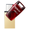 USB флеш накопитель Apacer 64GB AH180 Red Type-C Dual USB 3.1 (AP64GAH180R-1) изображение 4