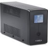 Пристрій безперебійного живлення Vinga LCD 1500VA metal case (VPC-1500M) зображення 2