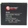 Аккумуляторная батарея Extradigital HTC G20 (1600 mAh) (BMH6386)