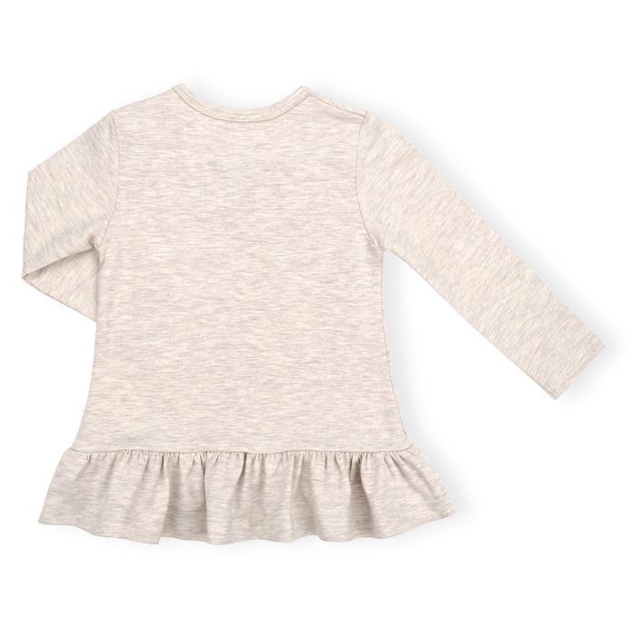 Кофта дитяча Breeze з оборкою (10576-80G-beige) зображення 2