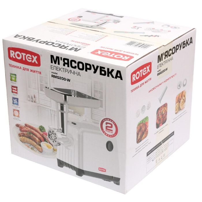 Мясорубка Rotex RMG200-W изображение 8