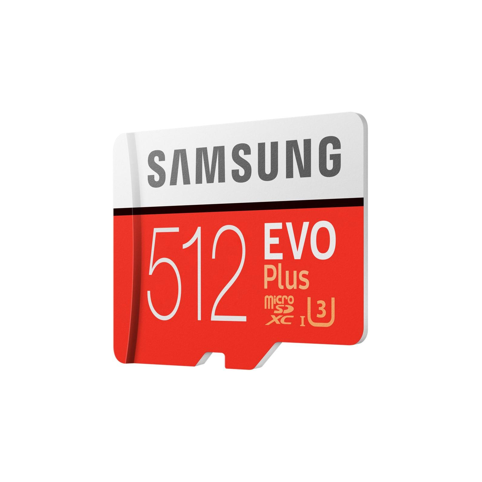 Карта памяти Samsung 512GB microSDXC class 10 UHS-I U3 Evo Plus (MB-MC512GA/RU) изображение 3