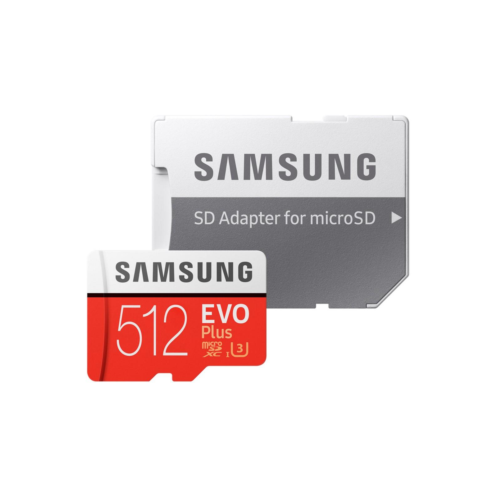 Карта памяти Samsung 512GB microSDXC class 10 UHS-I U3 Evo Plus (MB-MC512GA/RU) изображение 4