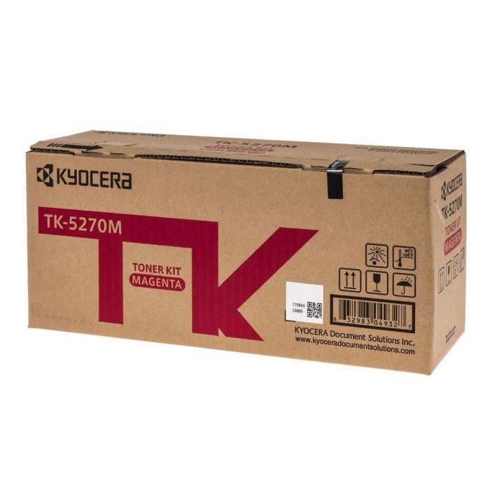 Тонер-картридж Kyocera TK-5270M Magenta 6K (1T02TVBNL0) зображення 2