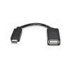 Переходник OTG USB 2.0 AF to USB-C 0.1m REAL-EL (EL123500030)