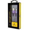 Дата кабель USB 2.0 Micro 5P to AM Cablexpert (CC-USB2B-AMmBM-1M-PW) изображение 2