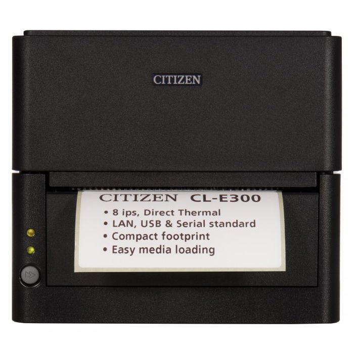 Принтер этикеток Citizen CL-E300 USB, RS232 (CLE300XEBXXX) изображение 4