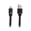 Дата кабель USB 2.0 AM to Lightning 1.0m flat Cablexpert (CCPB-L-USB-10BK)