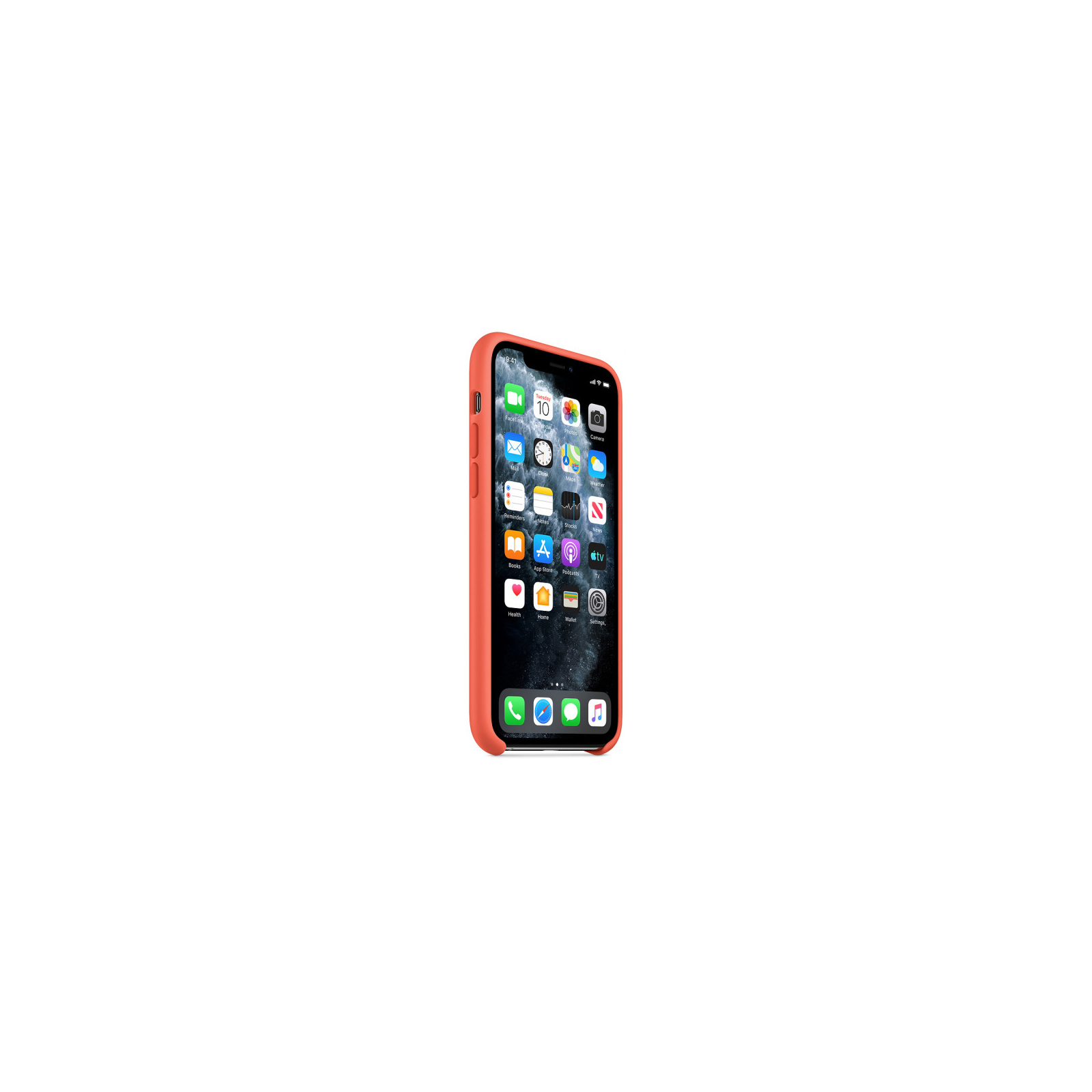 Чехол для мобильного телефона Apple iPhone 11 Pro Silicone Case - Clementine (Orange) (MWYQ2ZM/A) изображение 5