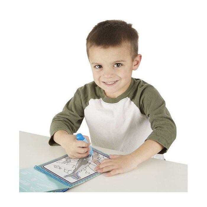 Набор для творчества Melissa&Doug Волшебная водная раскраска Подводный мир (MD19445) изображение 4