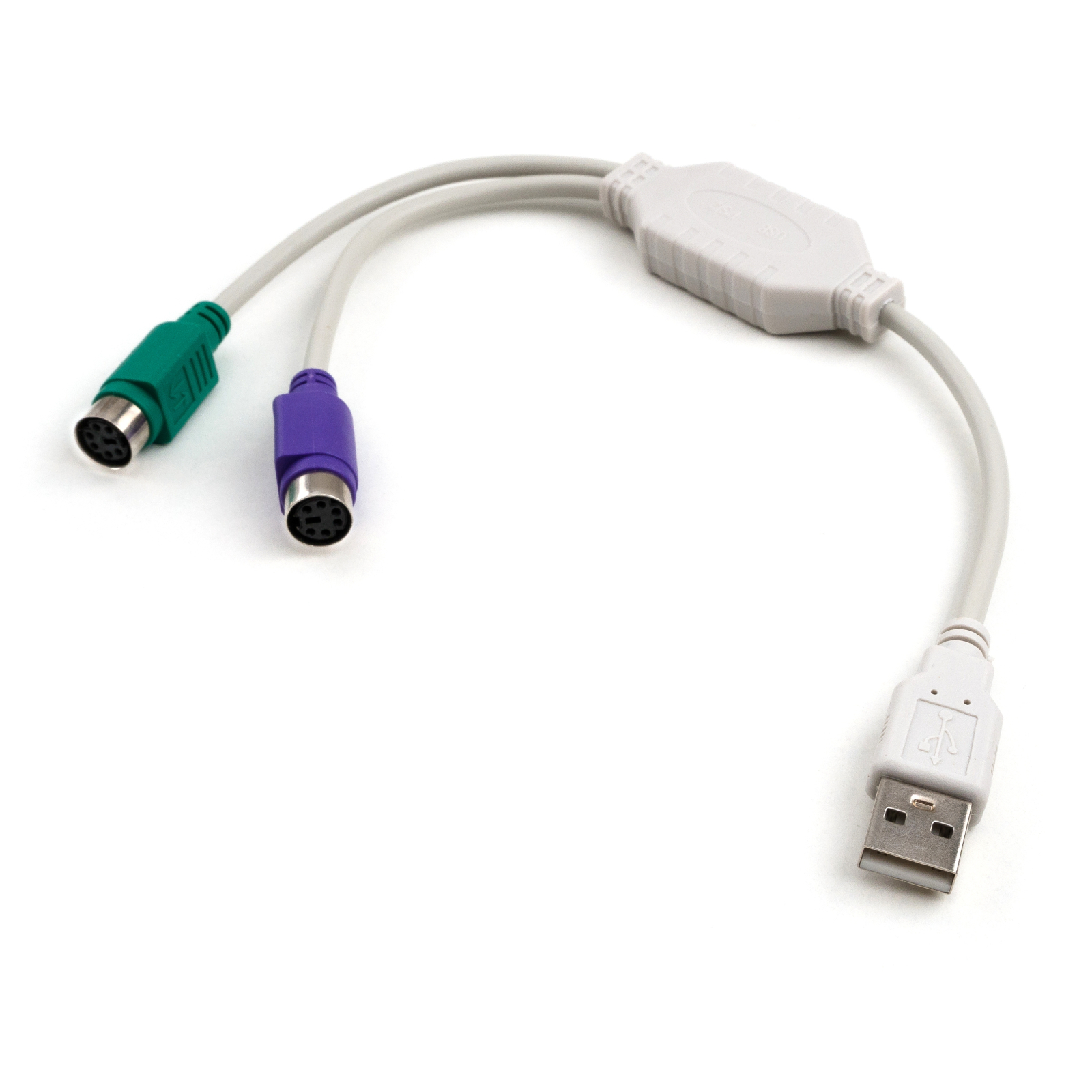 Кабель для передачі даних USB to PS/2 Vinga (VCPUSB2PS2) зображення 2