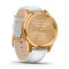 Смарт-часы Garmin Vivomove Luxe 24K Gold PVD Stainless Steel Case with White I (010-02241-08) изображение 3