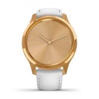 Смарт-часы Garmin Vivomove Luxe 24K Gold PVD Stainless Steel Case with White I (010-02241-08) изображение 4