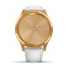 Смарт-часы Garmin Vivomove Luxe 24K Gold PVD Stainless Steel Case with White I (010-02241-08) изображение 4