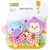Погремушка Baby Team Погремушка-браслет Слоник+обезьянка (8504_Слоник)