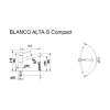 Змішувач Blanco ALTA-S COMPACT АЛЮМЕТ. (515326) зображення 2