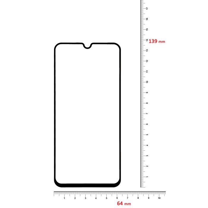 Скло захисне BeCover Samsung Galaxy A40 SM-A405 Black (703802) зображення 2