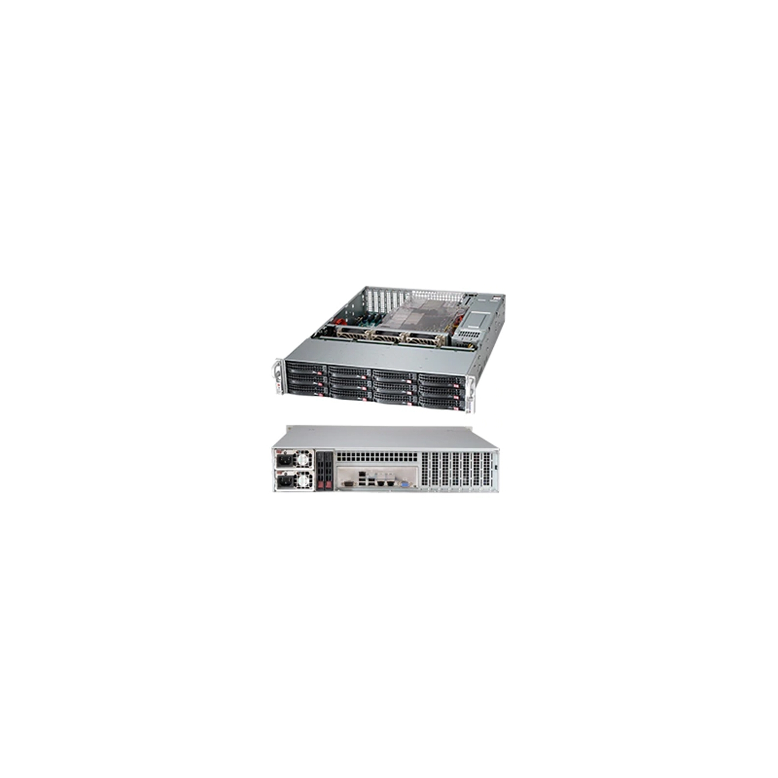 Серверна платформа Supermicro CSE-826BE1C-R920LPB