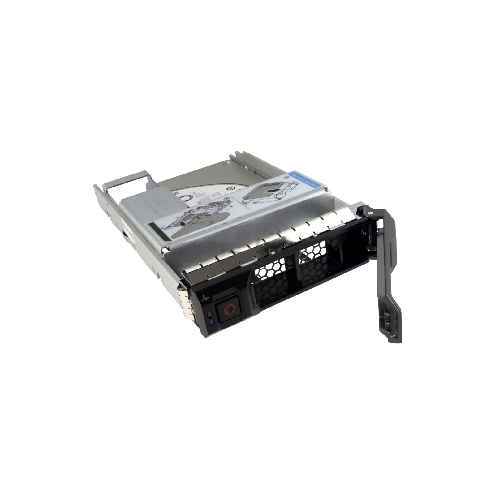 Накопитель SSD для сервера Dell 960GB SSD SATA 6G 512e 2.5'' with 3.5in HYB CARR, PM883 (400-AXSE)