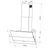 Витяжка кухонна Interline FLY BL A/60/GL/T (FLYBLA/60/GL/T) зображення 3